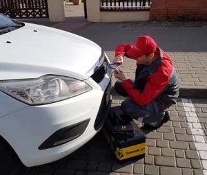 открывание капота авто